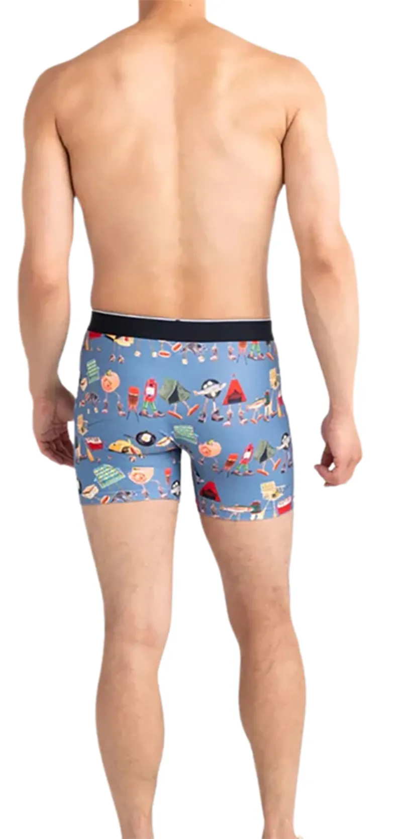 Saxx Men's Volt Breathable Mesh Boxer Brief Take A Hike-3